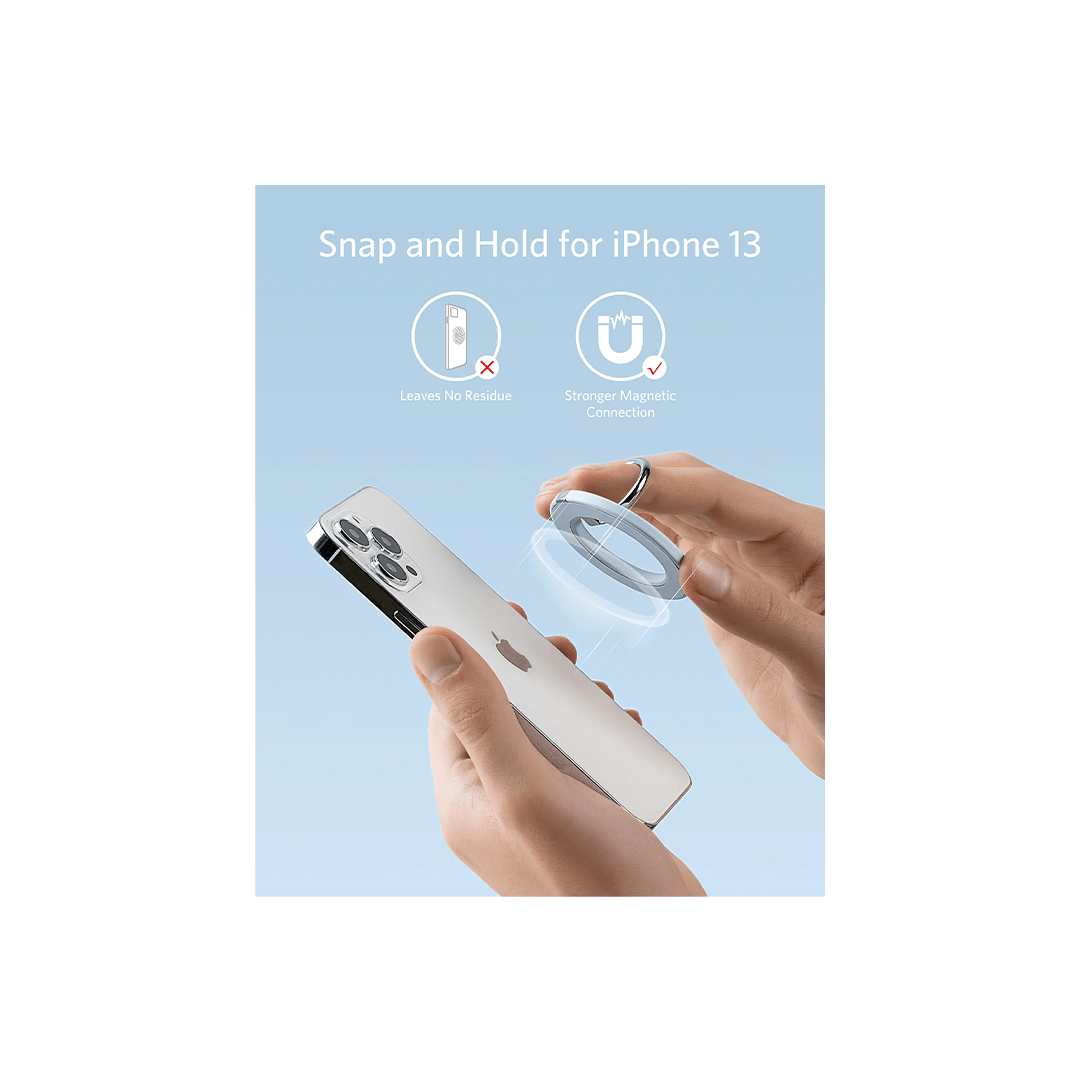 Anker MagGo 610 Magnetic Phone Grip - Misty Blue in Qatar Anker MagGo 610 Magnetic Phone Grip - Misty Blue in Qatar
